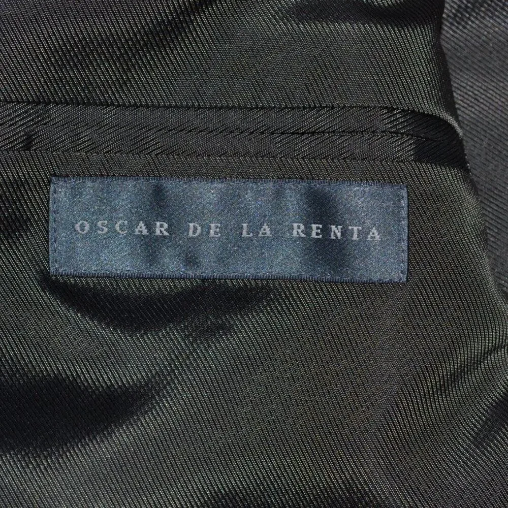 Oscar de la Renta grey blazer